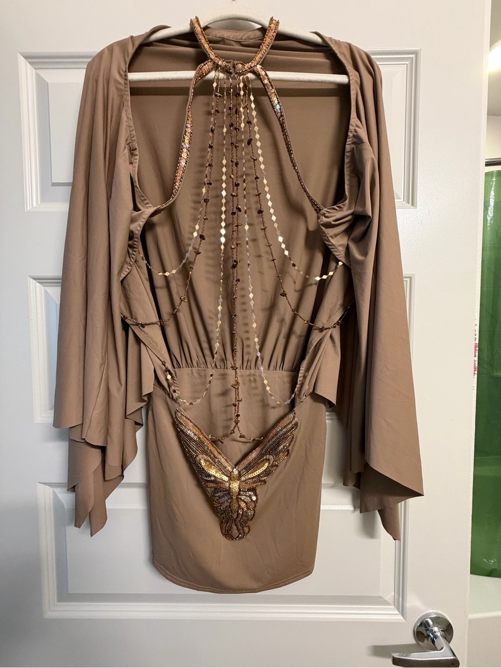 Jaded London Alula Embellished Butterfly Mini Dress